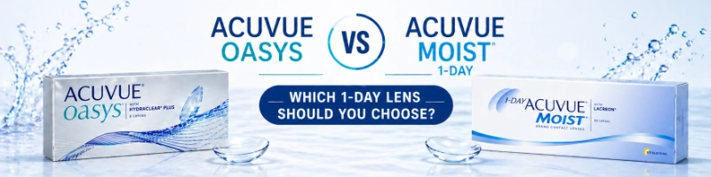 Acuvue Oasys vs Acuvue Moist