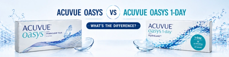 Acuvue Oasys vs Acuvue Oasys 1-Day