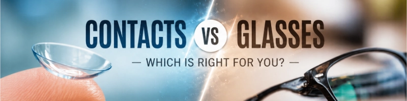 Contacts vs Glasses