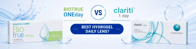 Biotrue ONEday vs Clariti 1 Day