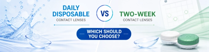 Daily Disposable vs Two-Week Contact Lenses